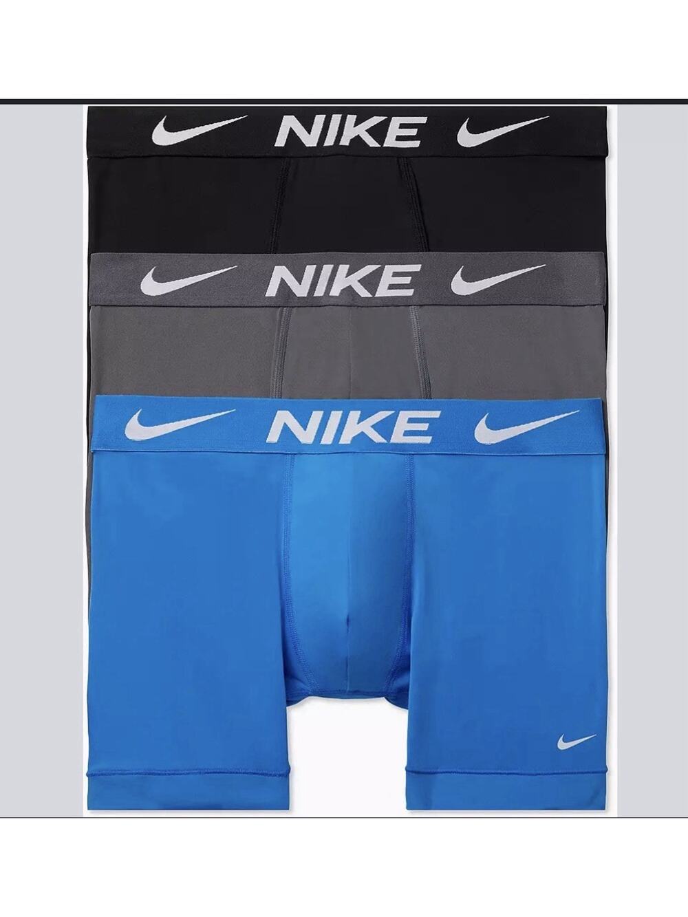 Nike Dri-FIT Essential Micro Trunk Boxer Brief 3 Pack Men’s 2XL NIB